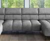 Photo Sofa with power seat - PLAZA XL, Fabric, Gray