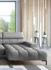 Photo Sofa with power seat - PLAZA XL, Fabric, Gray