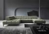 Photo Sofa with power seat - PLAZA XL, Fabric, Olive