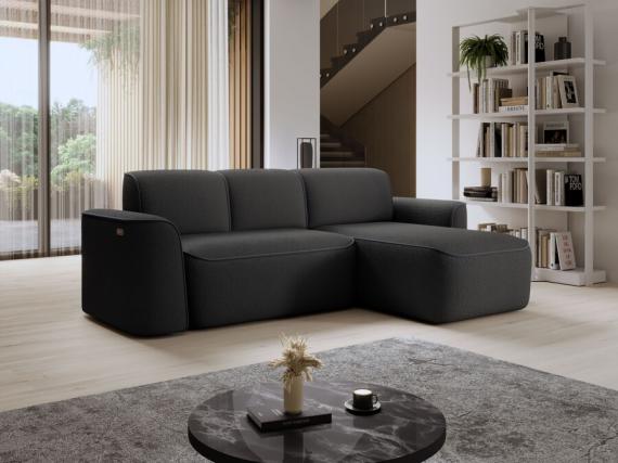 Photo Sofa with power seat - UME, Dark Gray
