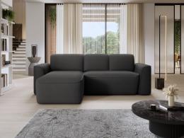 SOFÁ CON ASIENTO ELÉCTRICO 287 CM X 190 CM UME GRIS OSCURO