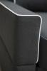 Foto Sofá con cama - Samanta B, Negro/Blanco, 230 cm