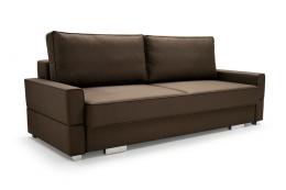 Sofá con cama - Suzana, Marrón, 230 cm
