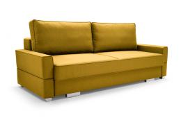 Sofá con cama - Suzana, Mostaza, 230 cm