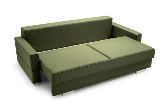 Foto Sofá con cama - Suzana, Rosa, 230 cm