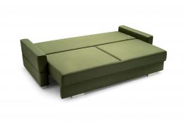 Sofá con cama - Suzana, Verde, 230 cm