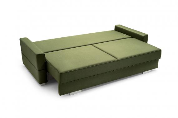 Foto Sofá con cama - Suzana, Verde, 230 cm