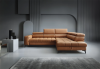 Photo GENUINE LEATHER SOFA - BAGGIO, Light brown, 280x196