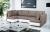 SOFÁ CAMA CON TRES ARCÓNES FORMA DE U 288 CM X 144 CM R CITY U BEIGE TELA/BLANCO POLIPIEL