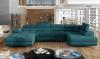 Photo Sofa beds with storage - green/fabric - 345x205 - RODRIGO