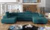 Photo Sofa beds with storage - green/fabric - 345x205 - RODRIGO