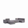 Foto SOFÁ CAMA CON ARCÓN FORMA DE U 351 CM X 190 CM GIOVANNI GRIS CLARO