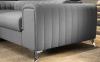 Photo Modern U-shaped sofa (2 chaise longues) with bed and storage - gray - 347x202 - LUIS