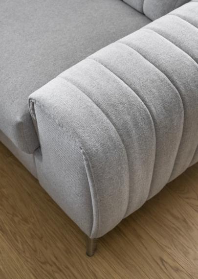 Photo Modern U-shaped sofa (2 chaise longues) with bed and storage - mustard - 347x200 - LUIS
