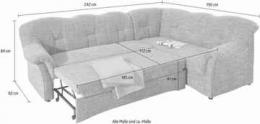 Sofá cama Artículo No. 5283814610 Terracota - PAPENBURG