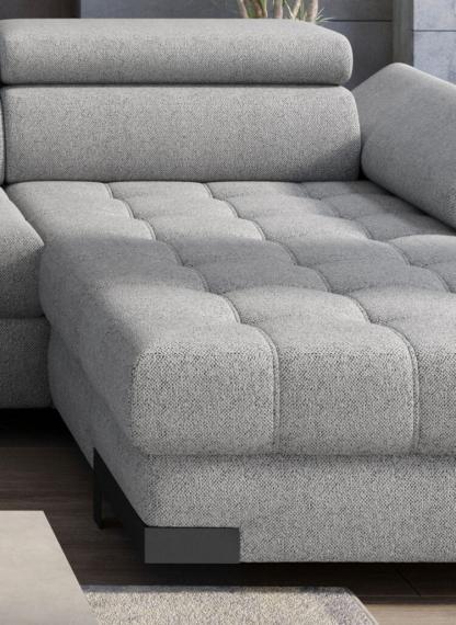 Photo Corner sofa with bed - SELVA XL, Austin 18, right-hand