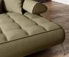 Photo Sofa - electric extendable seat - olive - SELEDO L
