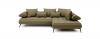 Photo Sofa - electric extendable seat - olive - SELEDO L