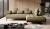 Sofa - electric extendable seat - olive - SELEDO L