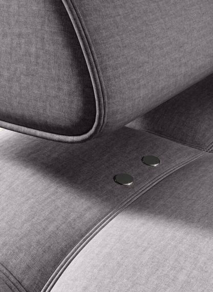 Photo Sofa - electric extendable seat - olive - SELEDO XL