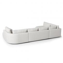 SOFÁ ESQUINERO I DISEÑO MODERNO Y ELEGANTE I CHAISE LONGUE LARGO IZQUIERDO 380 CM X 245 CM JACOBS U