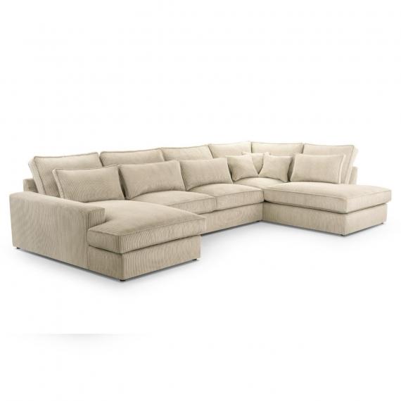 Foto SOFÁ GRANDE U 398 CM X 176 CM X 225 CM CLEO U BEIGE