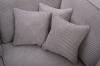 Photo Large U-shaped sofa – Cobra U, Light gray, 407x225