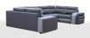 Photo Large U-shaped sofa with bed and 3 storage compartments - ASSAN, Brown/Beige