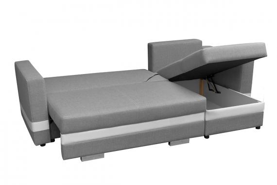 Foto SOFÁ CAMA CON DOS ARCÓNES 236 CM X 146 CM R-MINI GRIS OSCURO