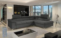 Sofá moderno con respaldo ajustable - Eridano, Gris 21, 275x202