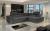 Sofá moderno con respaldo ajustable - Eridano, Gris 21, 275x202