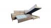 Фото Угловой диван-кровать - ARTE, синий, 280x200