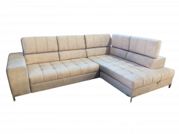 Corner sofa bed - ARTE, Beige, 280x200