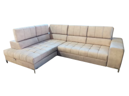 Corner sofa bed - ARTE, Beige, 280x200