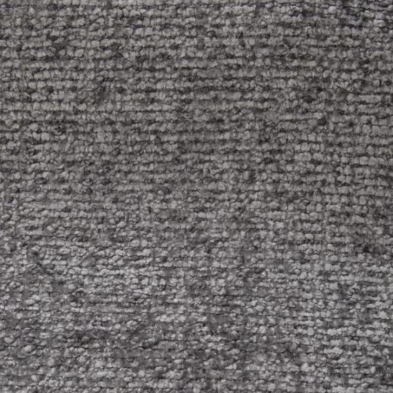 Foto Sofá rinconera con altos reposacabezas y respaldos, 6 plazas – Eva, Tela, Gris + Blanco