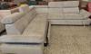 Photo Corner sofa bed with pull-out storage drawer and reclining armrests – ATLANTA