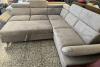 Photo Corner sofa bed with pull-out storage drawer and reclining armrests – ATLANTA