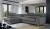 Corner sofa with pull-out bed - Gray - 278x205 - LAURENCE