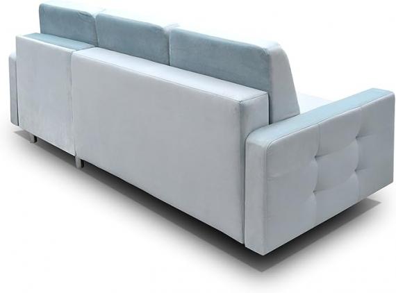 Foto SOFÁ CAMA CON ARCÓN REVERSIBLE 236 CM X 151 CM VEGAS AZUL