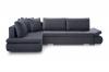 Photo Corner sofa with bed and storage - ARGENT, Gray, 304x201