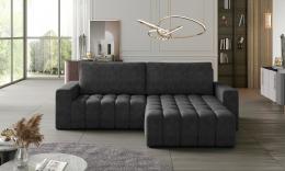 SOFÁ CAMA CON ARCÓN 250 CM X 175 CM BONETT GRIS OSCURO