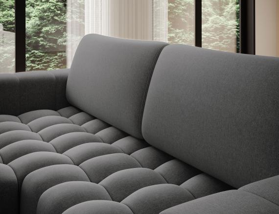 Foto SOFÁ CAMA CON ARCÓN 250 CM X 175 CM BONETT GRIS OSCURO
