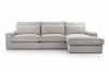 Foto SOFÁ GRANDE 276 CM X 176 CM CLEO MINI GRIS CLARO