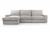 Foto SOFÁ GRANDE 276 CM X 176 CM CLEO MINI GRIS CLARO
