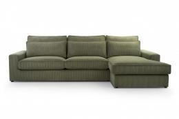 SOFÁ GRANDE 276 CM X 176 CM CLEO MINI OLIVA