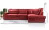 Photo Large corner sofa with decorative cushions - Cobra, Coral, 314x224
