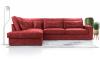 Photo Large corner sofa with decorative cushions - Cobra, Coral, 314x224