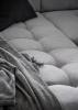 Foto SOFÁ CAMA GRANDE CON PATAS ALTAS 350 CM X 170 CM VERTIZO GRIS