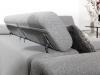 Photo Corner sofa - Kairos, Dark grey, 265x200