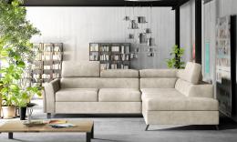 Corner sofa bed - Kairos, Beige, 265x200